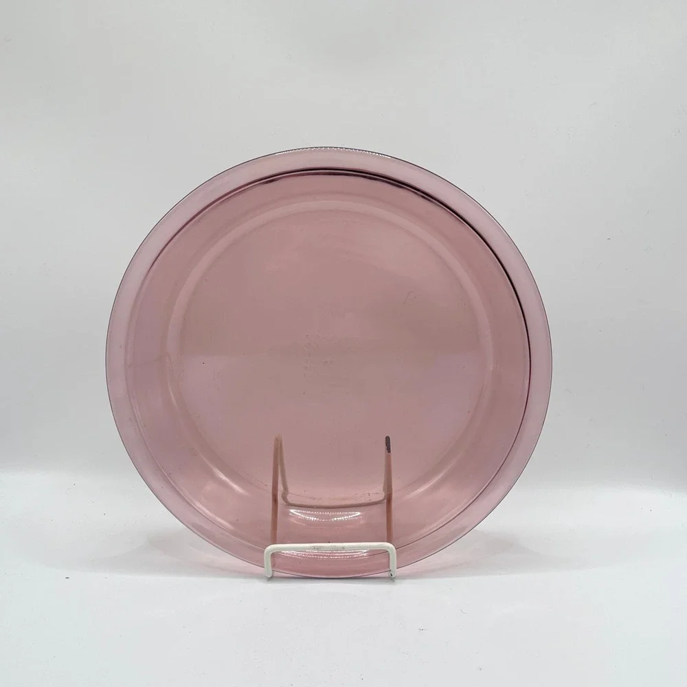 Pyrex Amethyst Glass Pie Plate 9.5 Inch Vintage Corning 209 Purple Bakeware USA